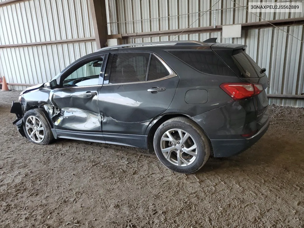 2018 Chevrolet Equinox Premier VIN: 3GNAXPEU2JS562889 Lot: 66528834