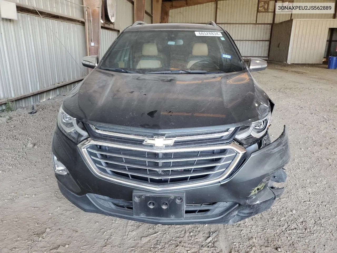 2018 Chevrolet Equinox Premier VIN: 3GNAXPEU2JS562889 Lot: 66528834