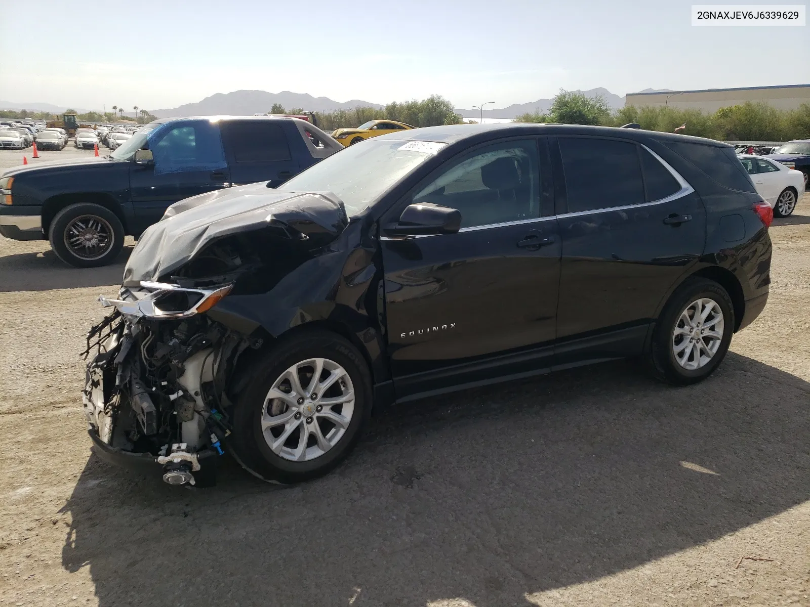 2GNAXJEV6J6339629 2018 Chevrolet Equinox Lt