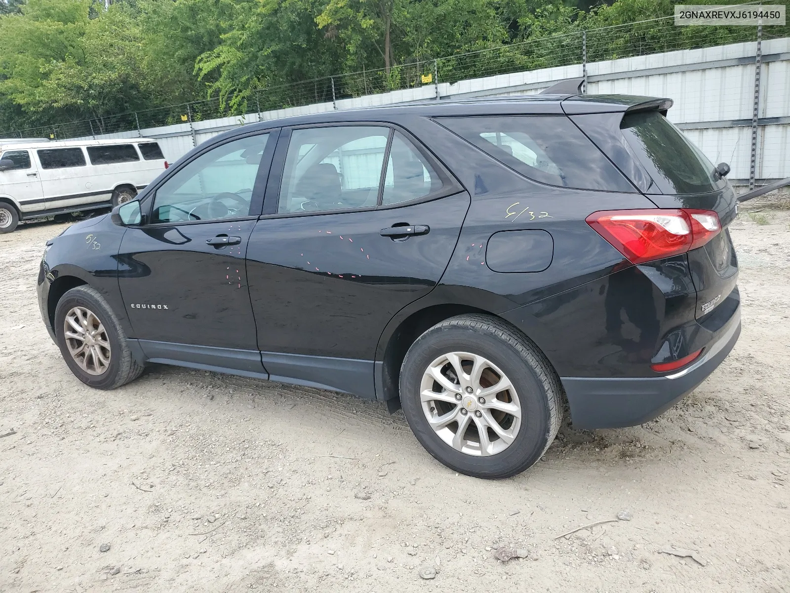 2018 Chevrolet Equinox Ls VIN: 2GNAXREVXJ6194450 Lot: 66737524