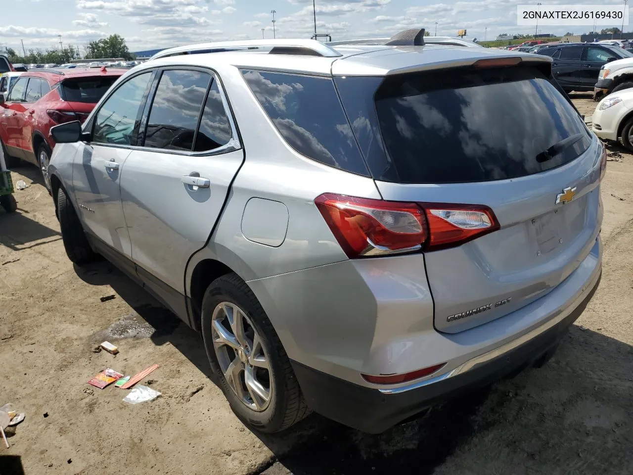 2GNAXTEX2J6169430 2018 Chevrolet Equinox Lt