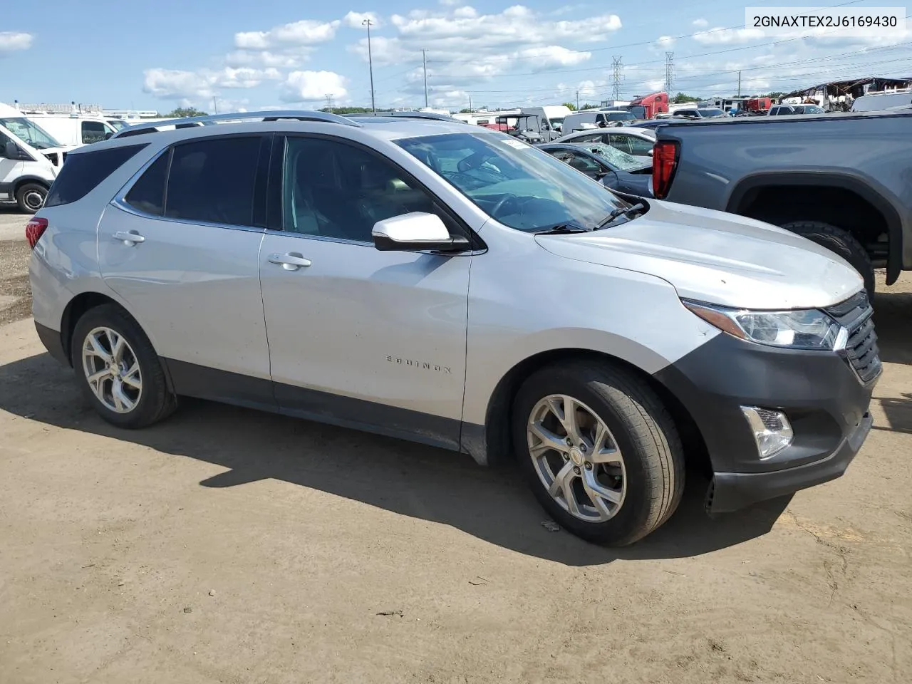 2GNAXTEX2J6169430 2018 Chevrolet Equinox Lt