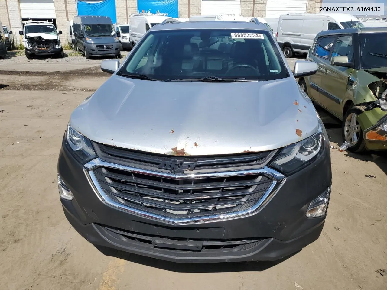 2018 Chevrolet Equinox Lt VIN: 2GNAXTEX2J6169430 Lot: 66853554