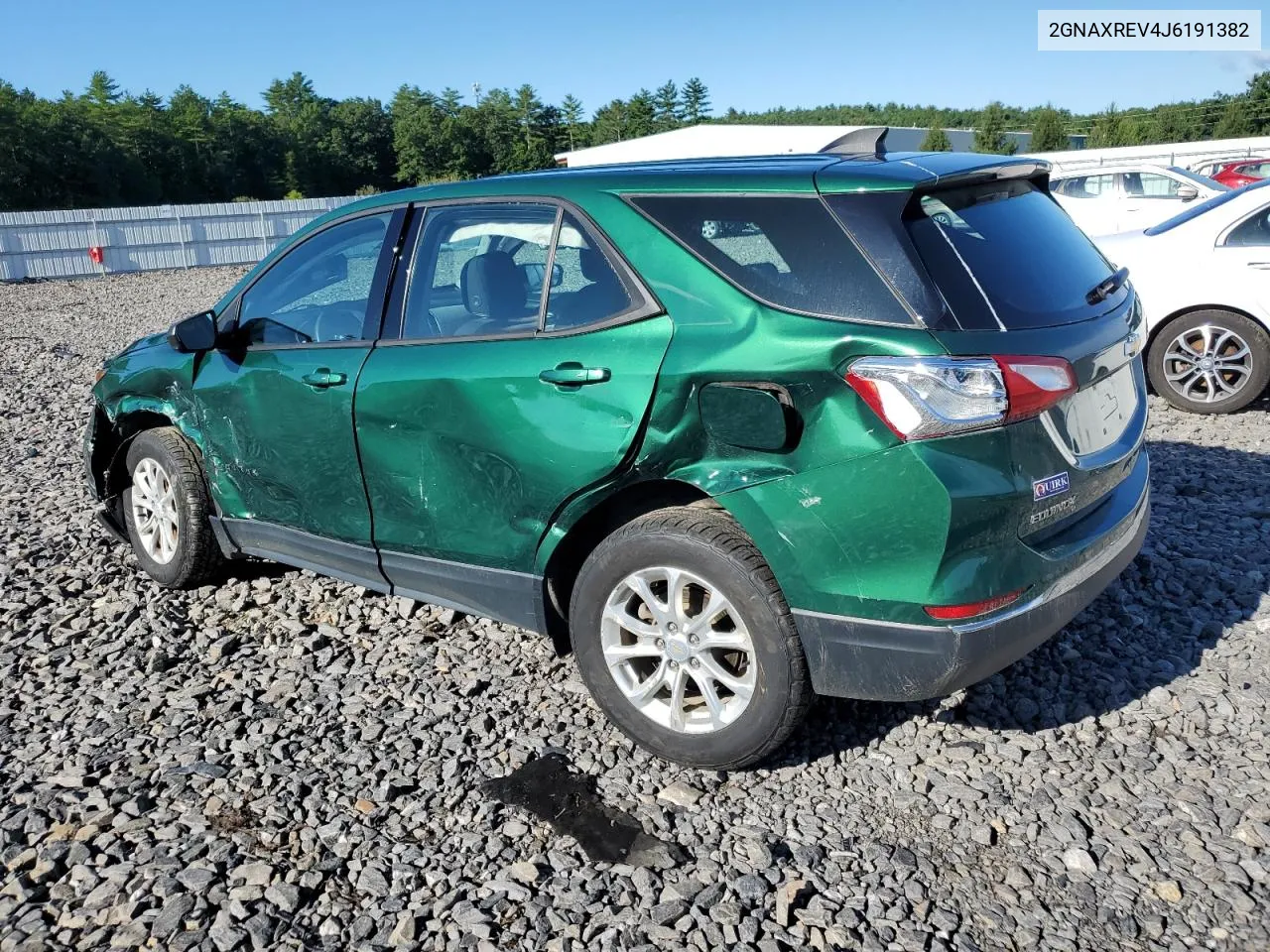 2018 Chevrolet Equinox Ls VIN: 2GNAXREV4J6191382 Lot: 66924134