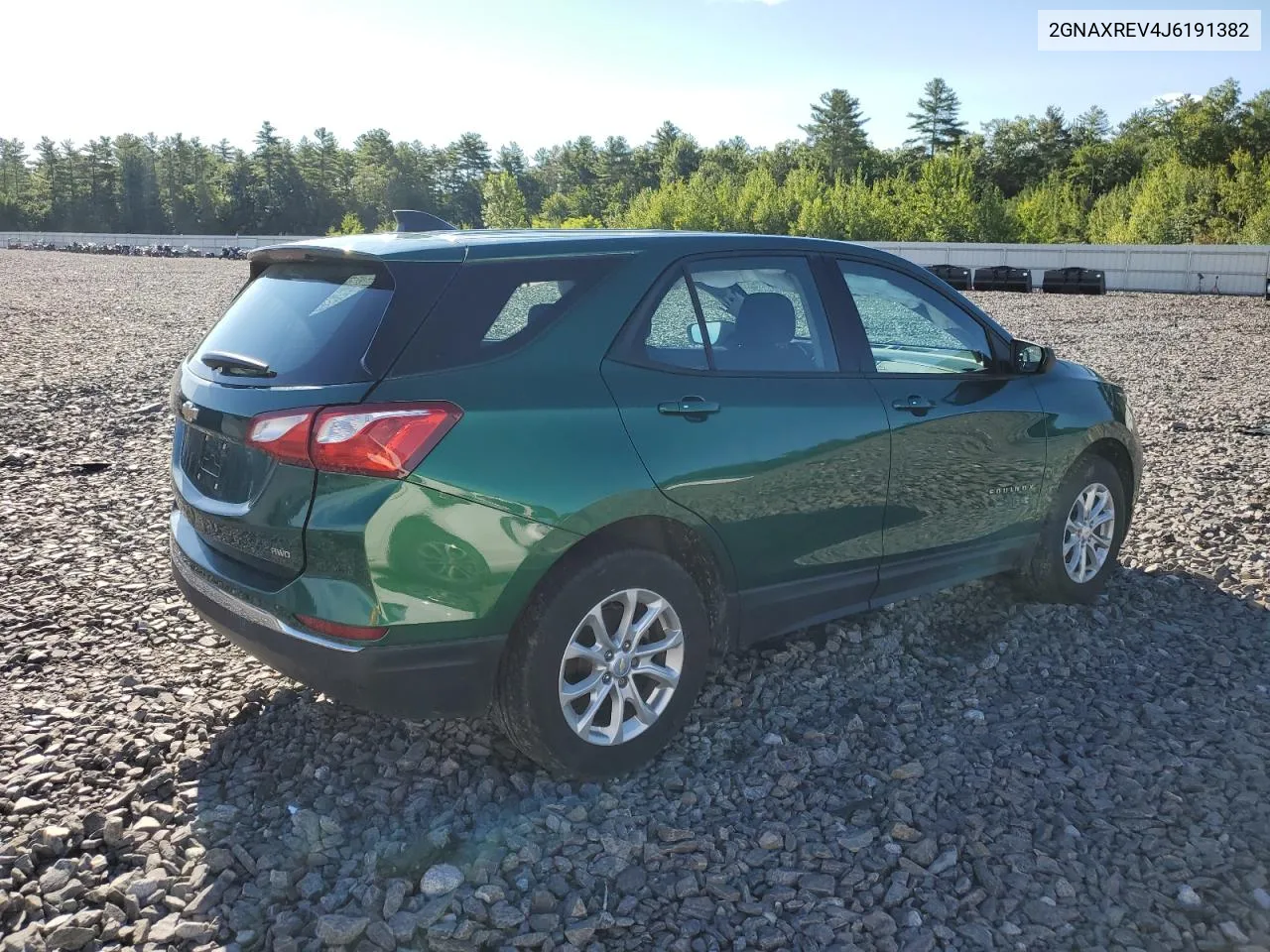 2018 Chevrolet Equinox Ls VIN: 2GNAXREV4J6191382 Lot: 66924134