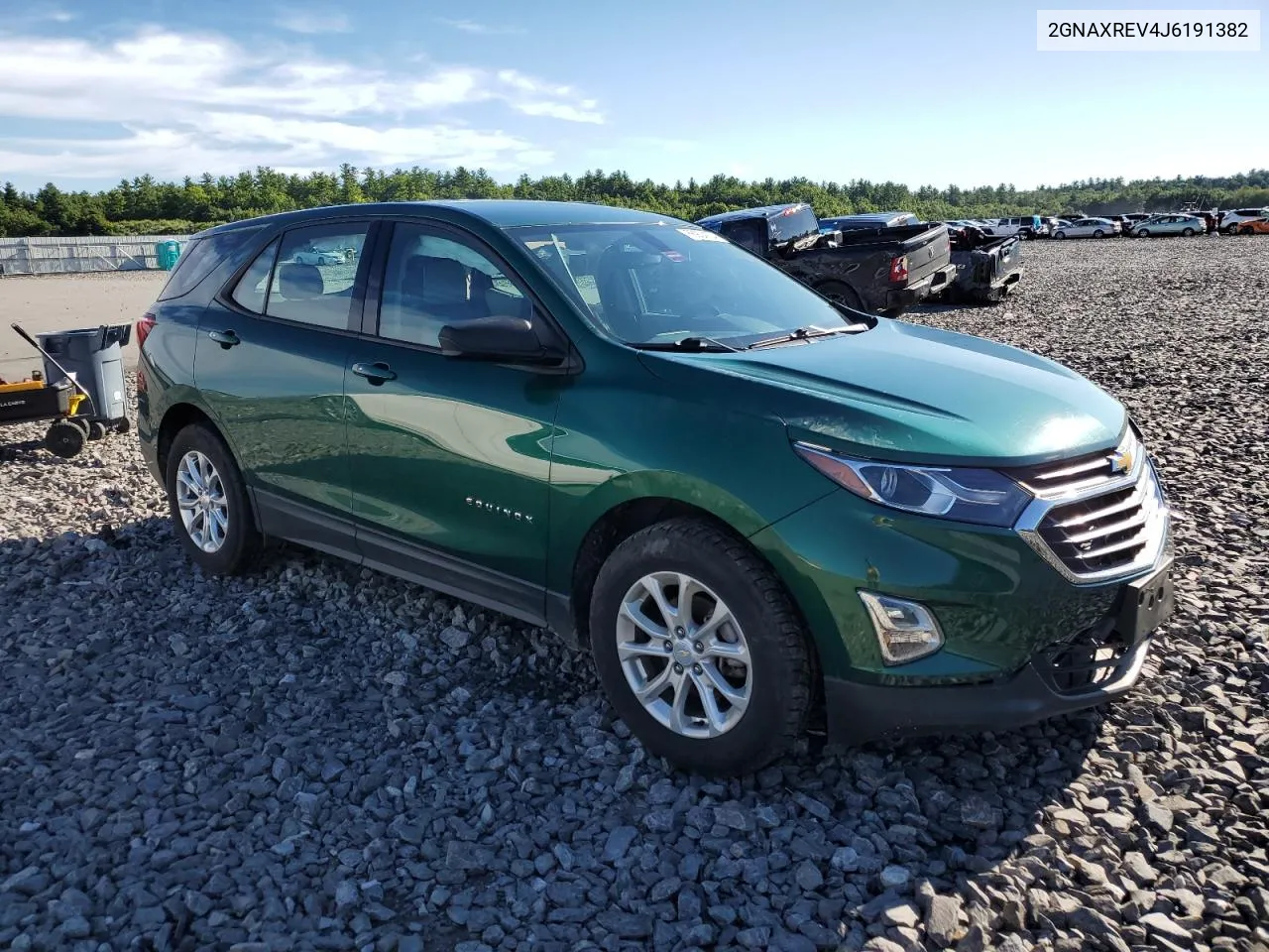 2018 Chevrolet Equinox Ls VIN: 2GNAXREV4J6191382 Lot: 66924134