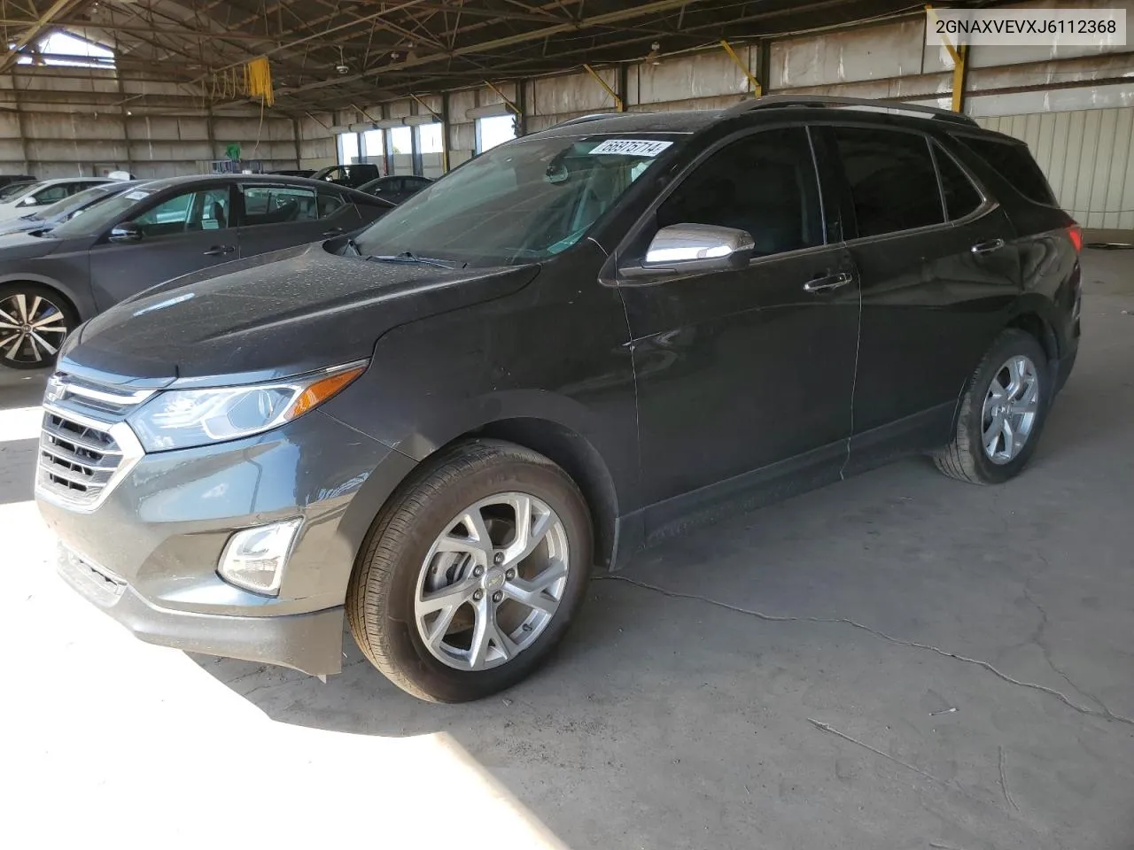 2GNAXVEVXJ6112368 2018 Chevrolet Equinox Premier