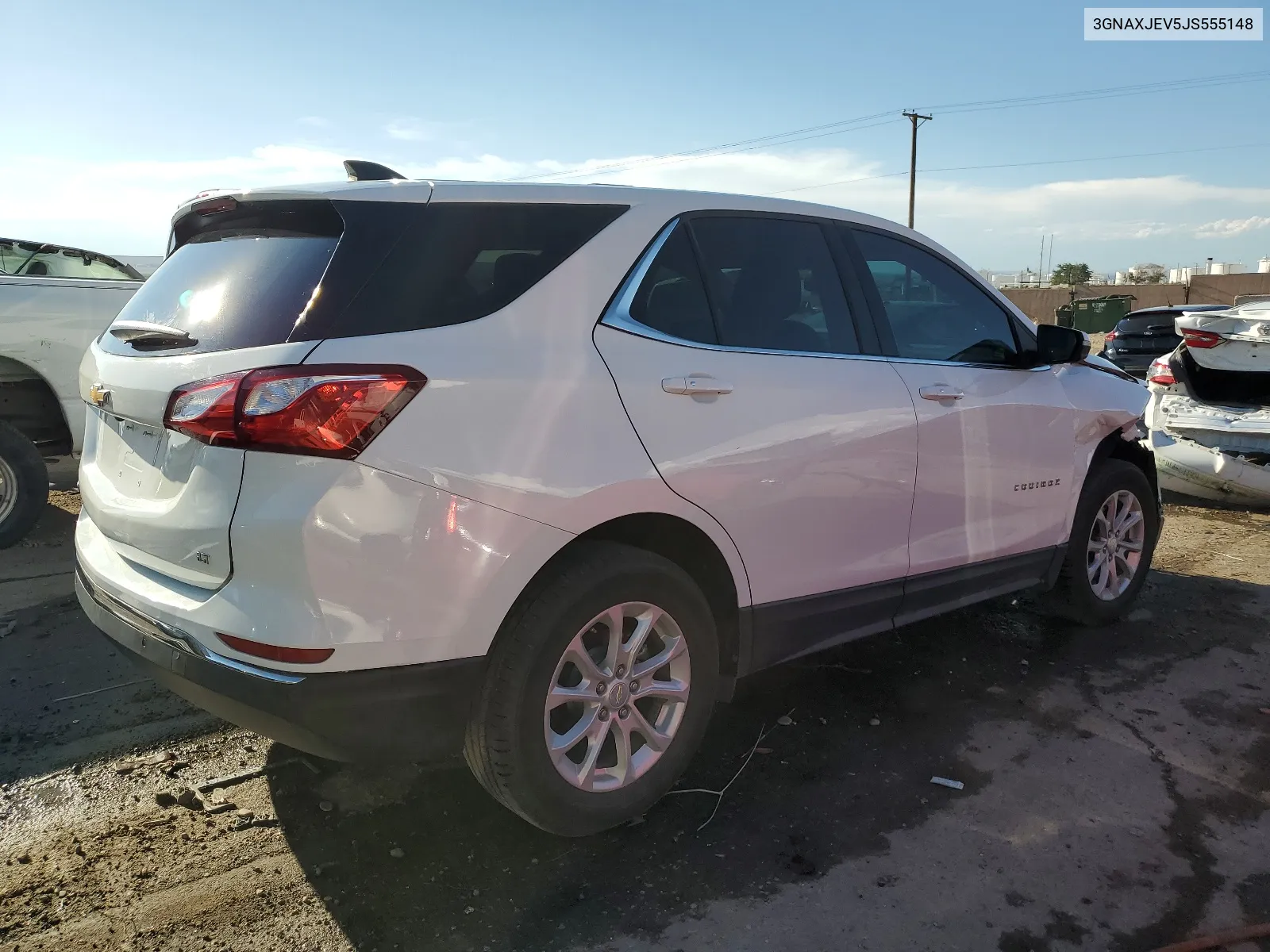 2018 Chevrolet Equinox Lt VIN: 3GNAXJEV5JS555148 Lot: 66991204