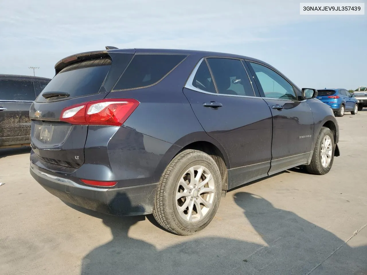 2018 Chevrolet Equinox Lt VIN: 3GNAXJEV9JL357439 Lot: 67035804