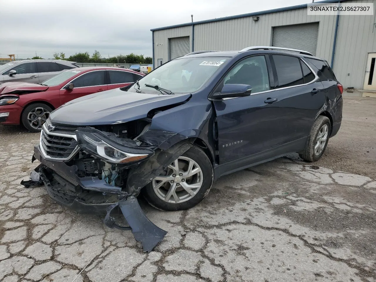 2018 Chevrolet Equinox Lt VIN: 3GNAXTEX2JS627307 Lot: 67073054