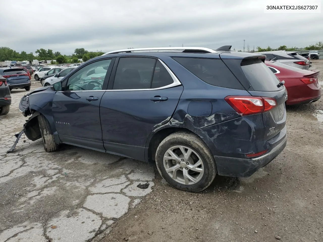 2018 Chevrolet Equinox Lt VIN: 3GNAXTEX2JS627307 Lot: 67073054