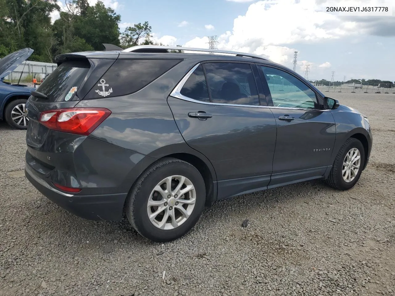 2018 Chevrolet Equinox Lt VIN: 2GNAXJEV1J6317778 Lot: 67078514