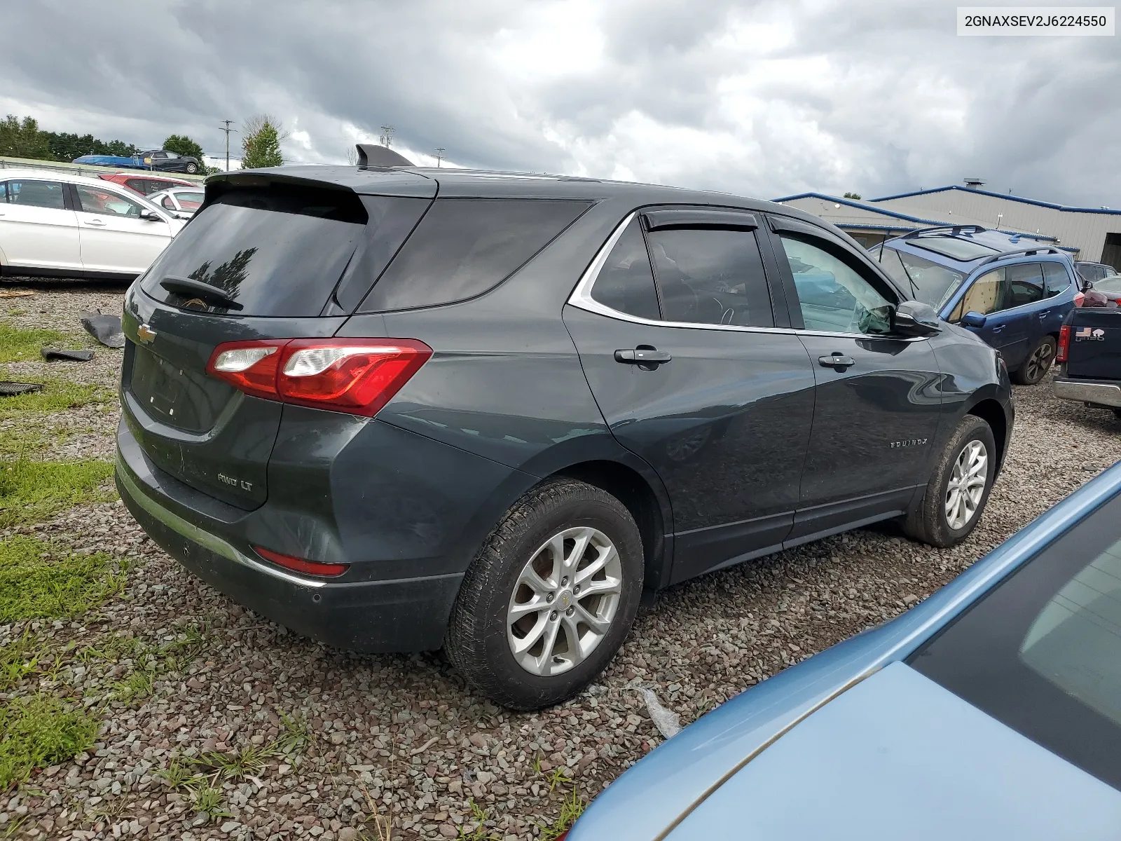 2018 Chevrolet Equinox Lt VIN: 2GNAXSEV2J6224550 Lot: 67079684