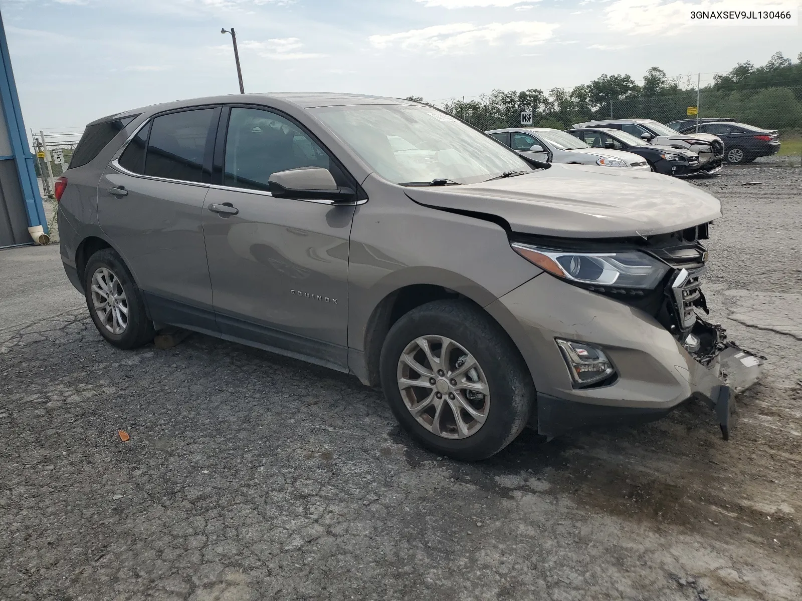 3GNAXSEV9JL130466 2018 Chevrolet Equinox Lt