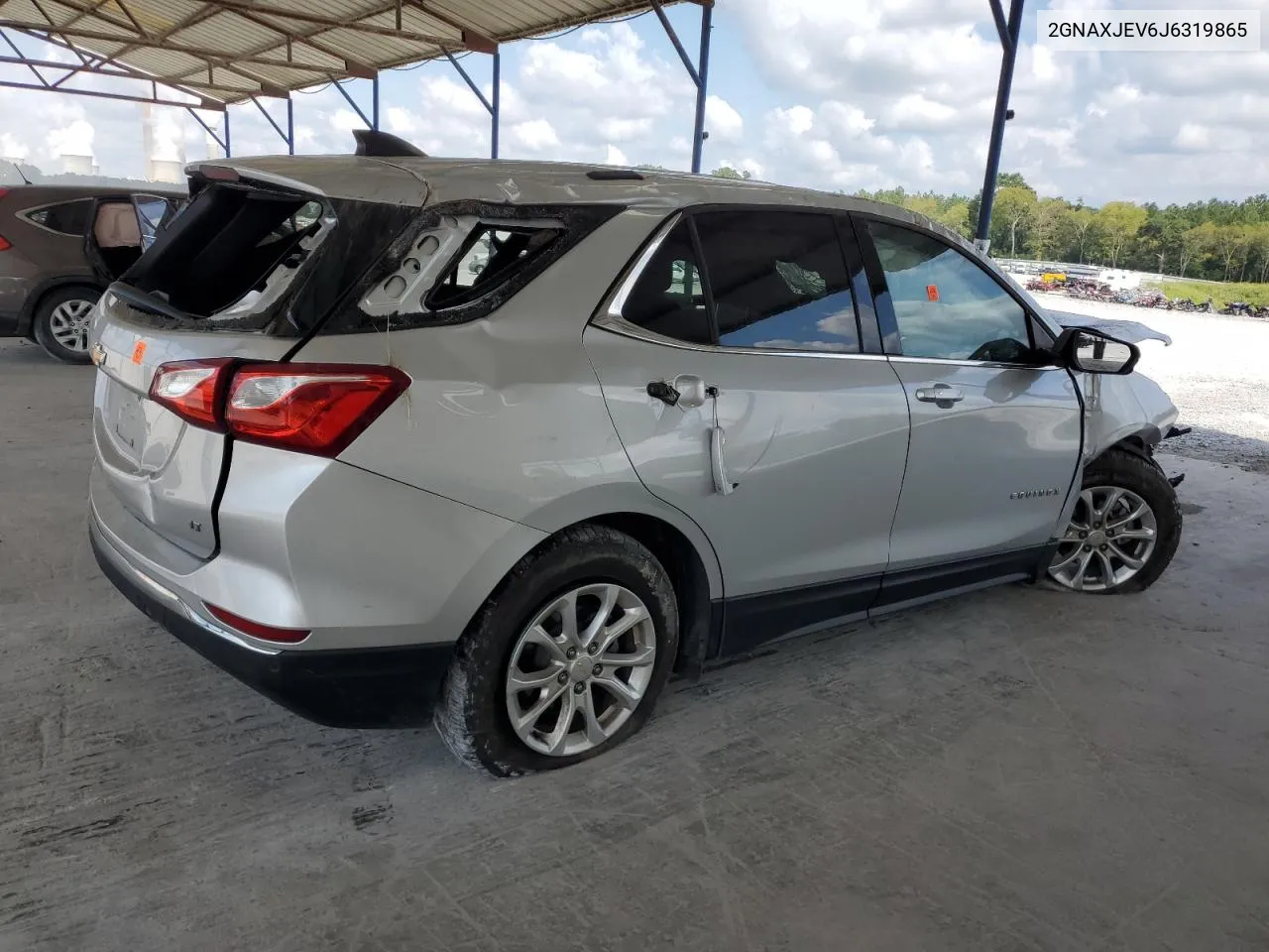 2018 Chevrolet Equinox Lt VIN: 2GNAXJEV6J6319865 Lot: 67252344