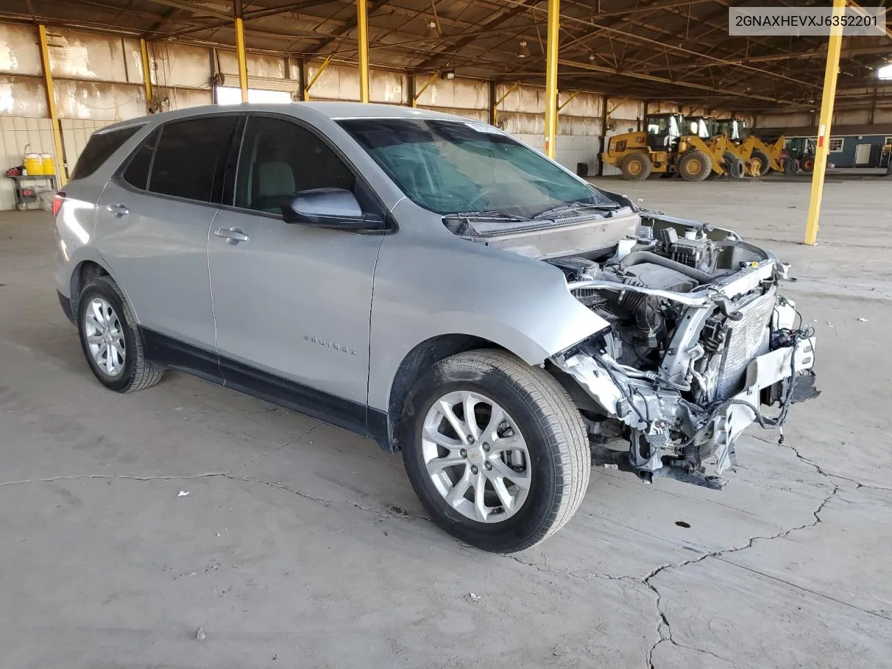 2018 Chevrolet Equinox Ls VIN: 2GNAXHEVXJ6352201 Lot: 67378184