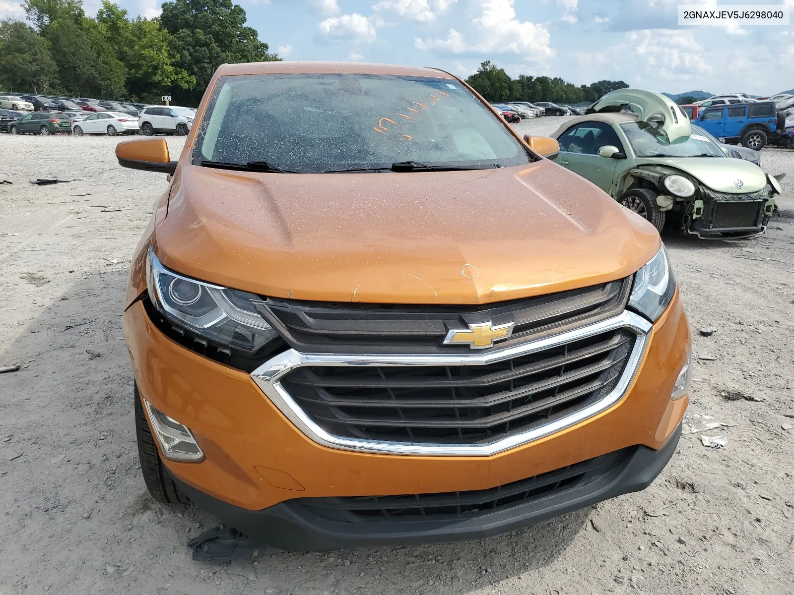 2018 Chevrolet Equinox Lt VIN: 2GNAXJEV5J6298040 Lot: 67400504