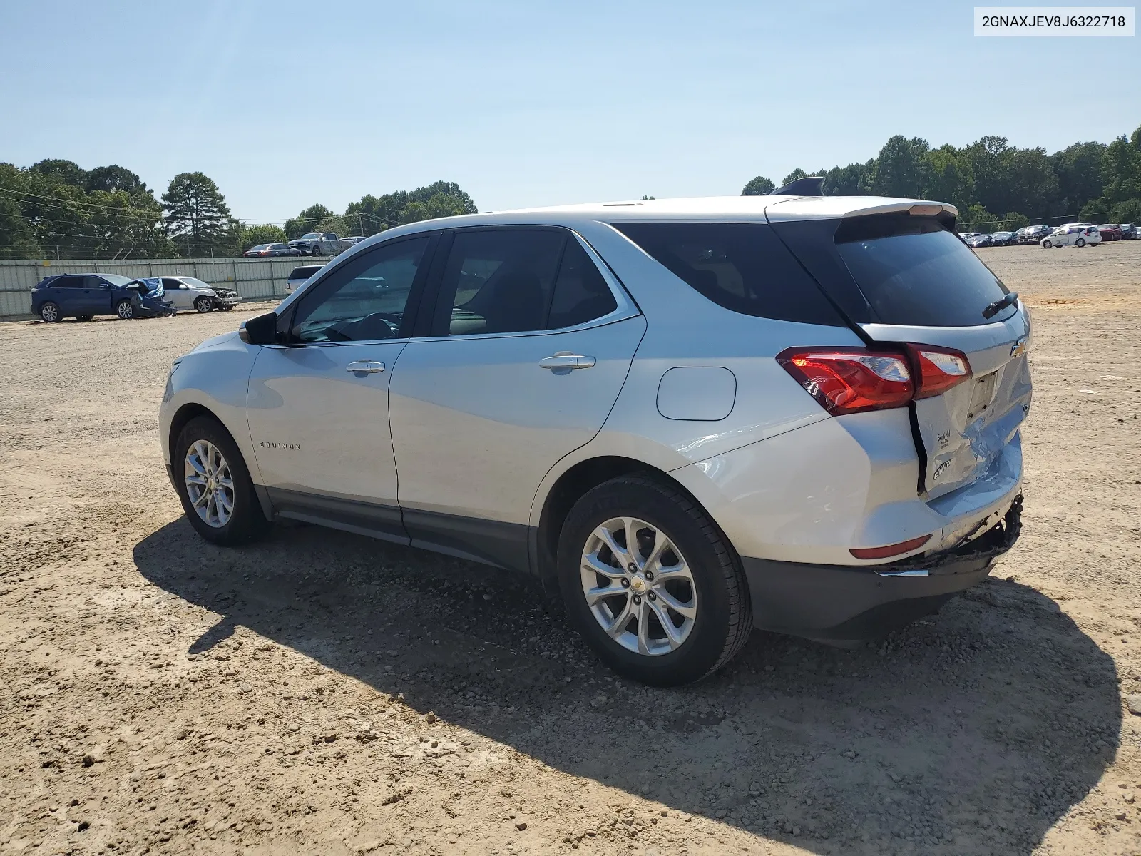 2018 Chevrolet Equinox Lt VIN: 2GNAXJEV8J6322718 Lot: 67473104