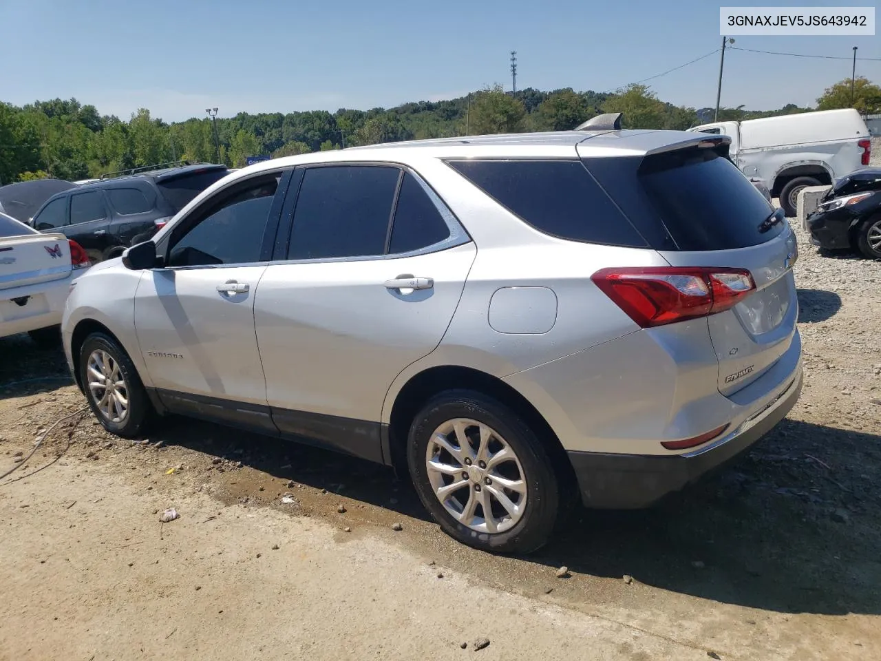 2018 Chevrolet Equinox Lt VIN: 3GNAXJEV5JS643942 Lot: 67508264