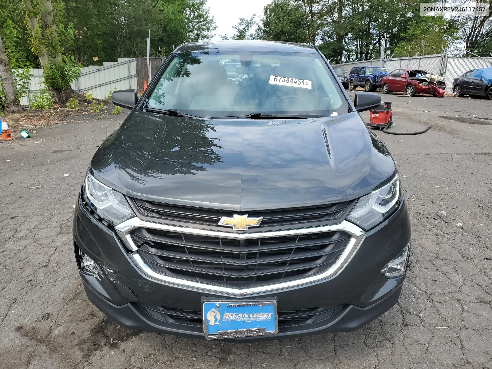 2GNAXREV2J6117457 2018 Chevrolet Equinox Ls