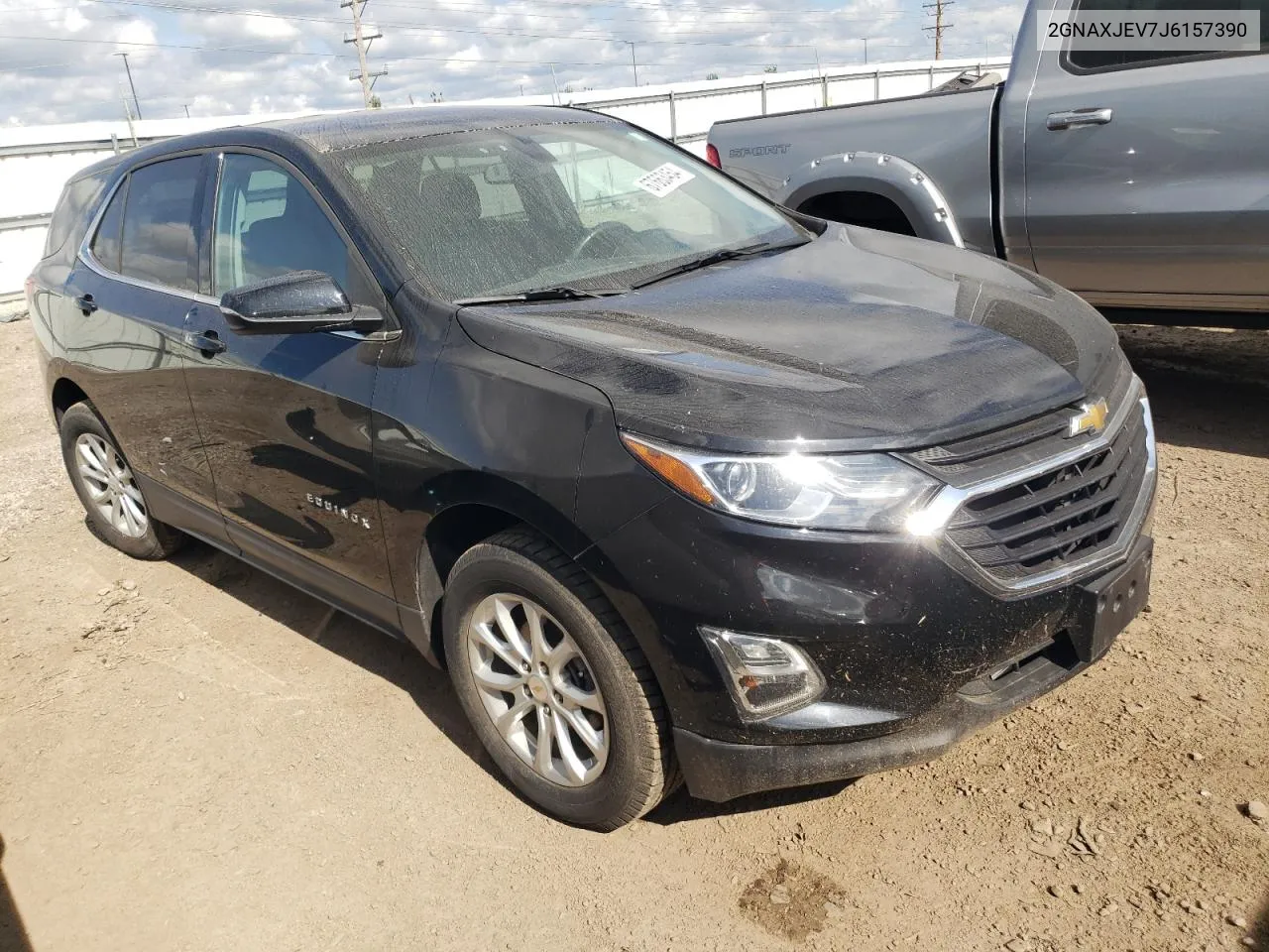 2018 Chevrolet Equinox Lt VIN: 2GNAXJEV7J6157390 Lot: 67663454