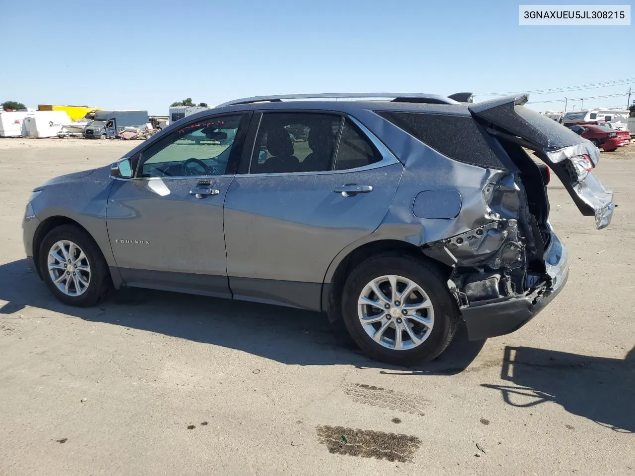 3GNAXUEU5JL308215 2018 Chevrolet Equinox Lt