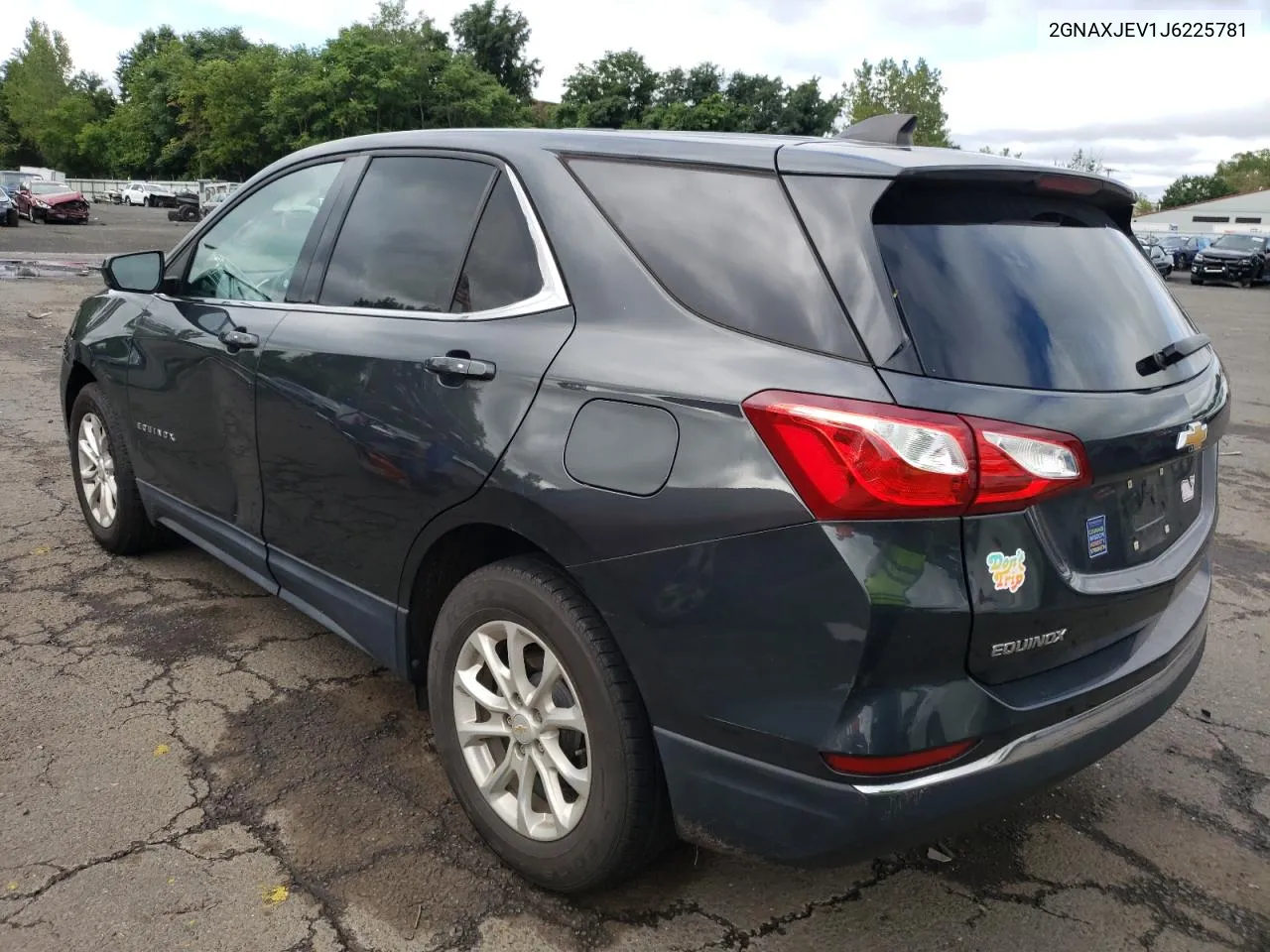 2018 Chevrolet Equinox Lt VIN: 2GNAXJEV1J6225781 Lot: 67856084