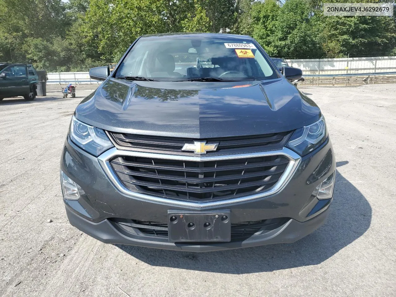 2018 Chevrolet Equinox Lt VIN: 2GNAXJEV4J6292679 Lot: 67880983