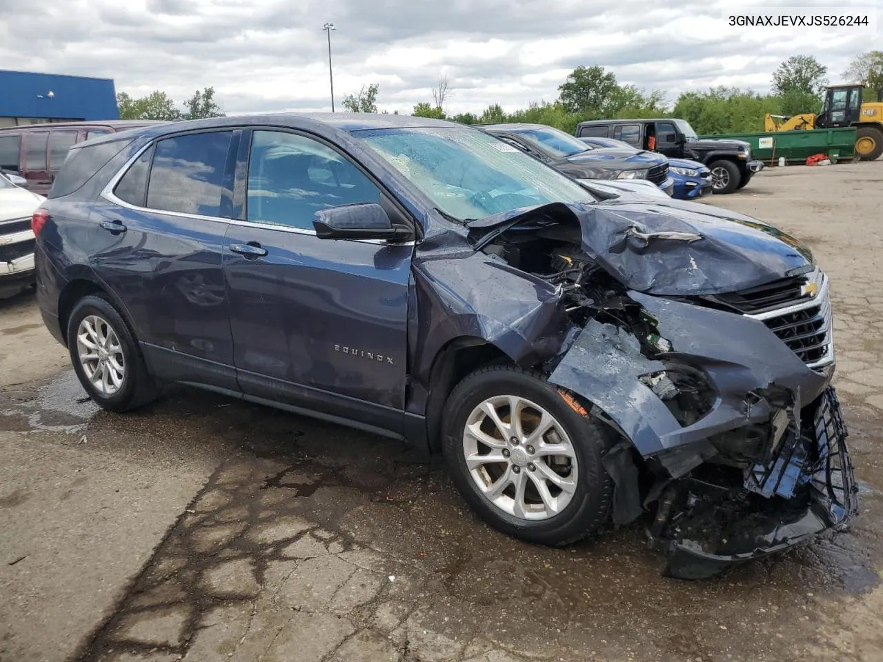 2018 Chevrolet Equinox Lt VIN: 3GNAXJEVXJS526244 Lot: 67955904