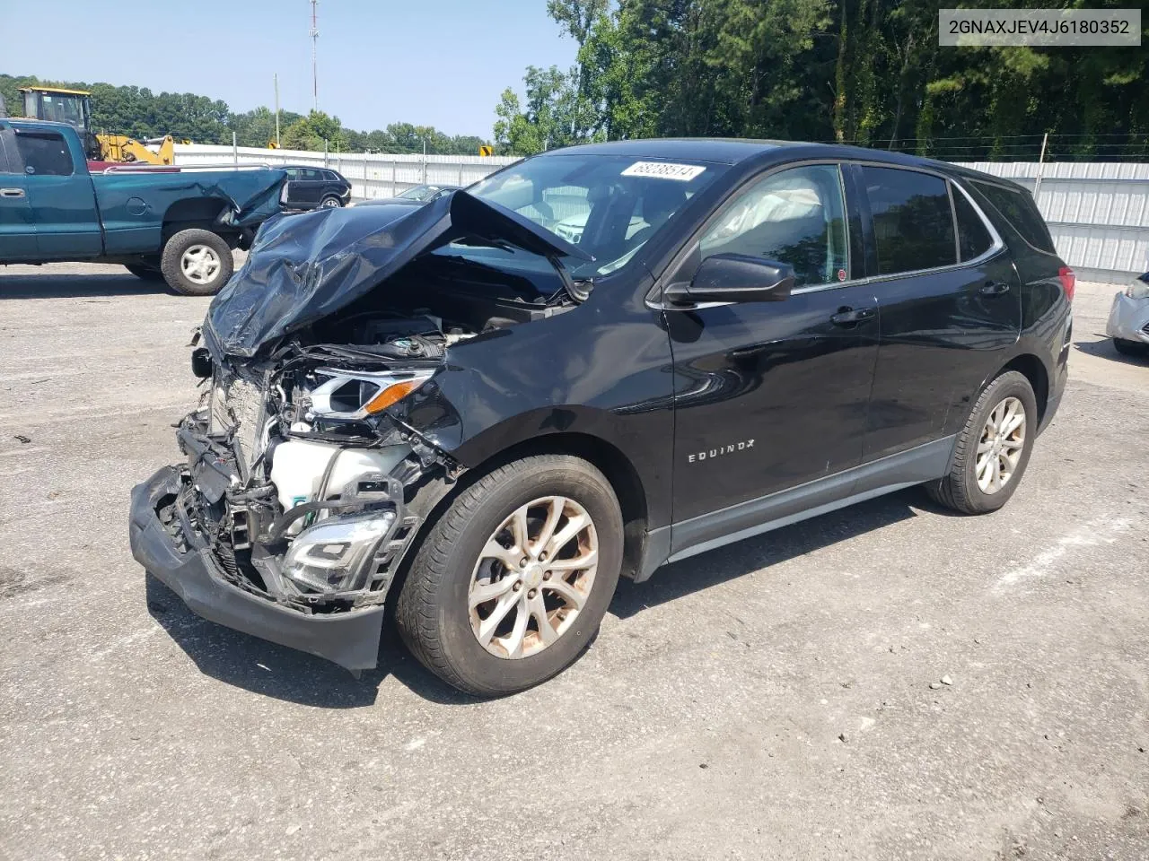 2018 Chevrolet Equinox Lt VIN: 2GNAXJEV4J6180352 Lot: 68238514