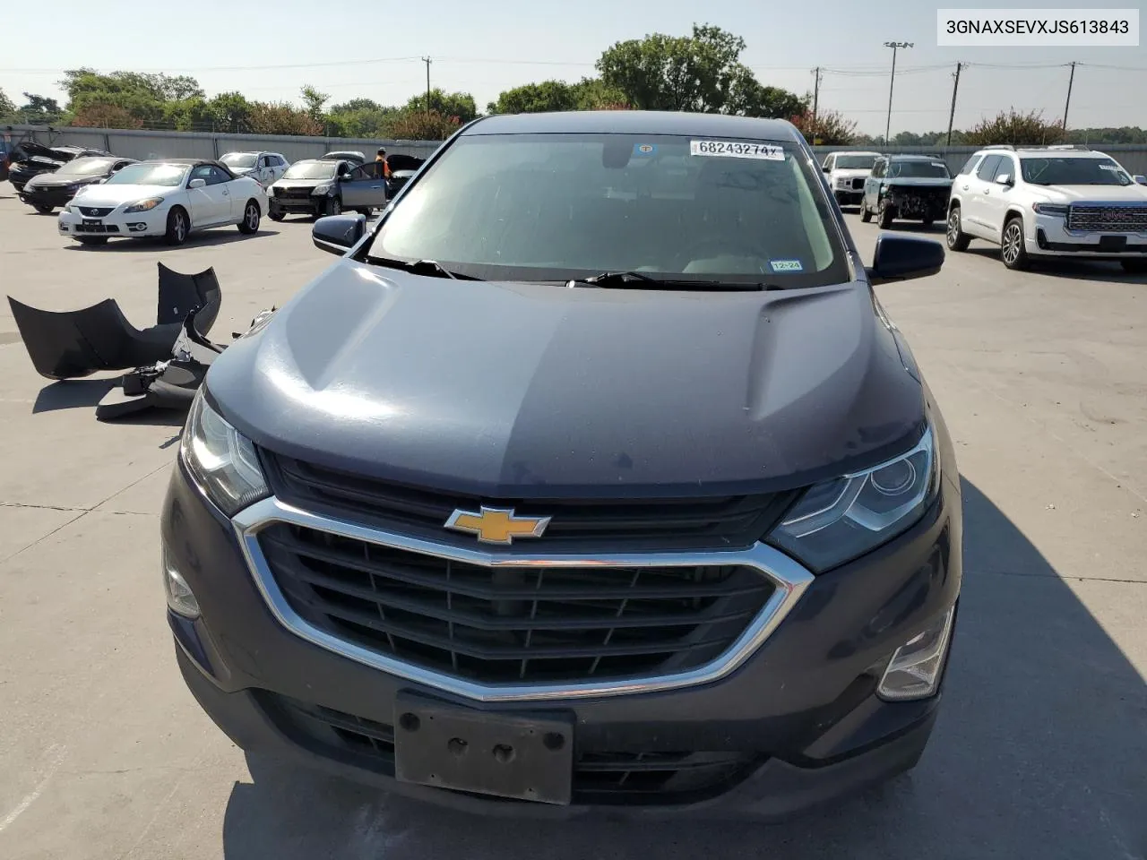 3GNAXSEVXJS613843 2018 Chevrolet Equinox Lt