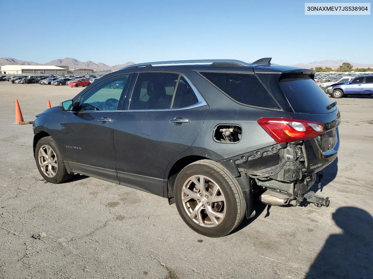 2018 Chevrolet Equinox Premier VIN: 3GNAXMEV7JS538904 Lot: 68268534