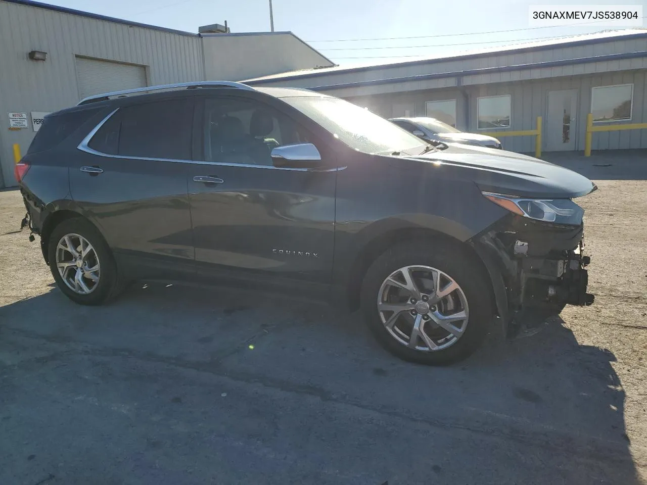 2018 Chevrolet Equinox Premier VIN: 3GNAXMEV7JS538904 Lot: 68268534