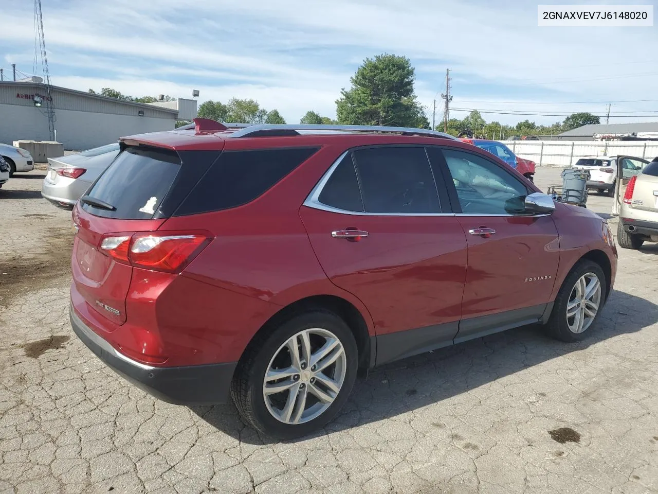 2GNAXVEV7J6148020 2018 Chevrolet Equinox Premier