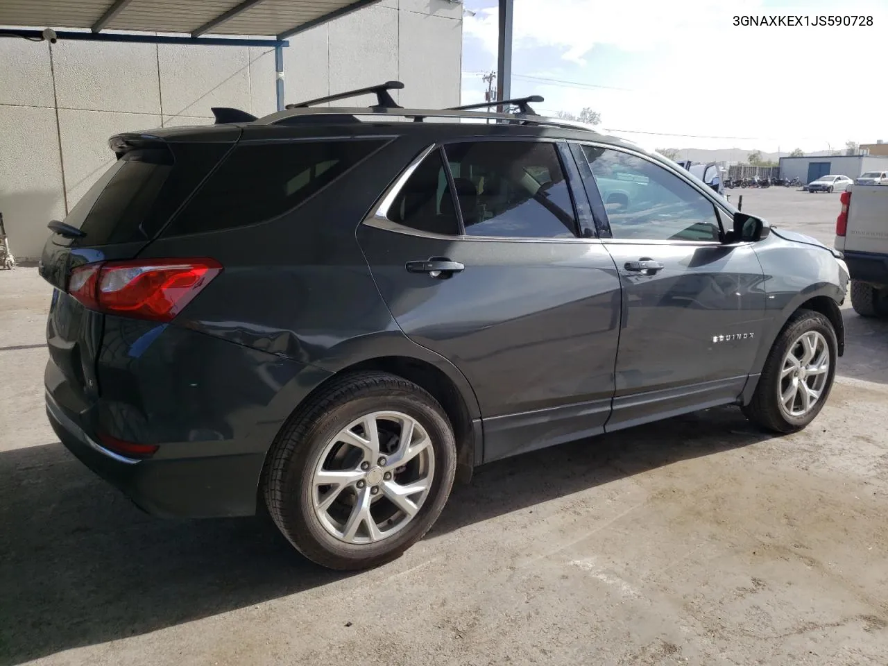 2018 Chevrolet Equinox Lt VIN: 3GNAXKEX1JS590728 Lot: 68344664