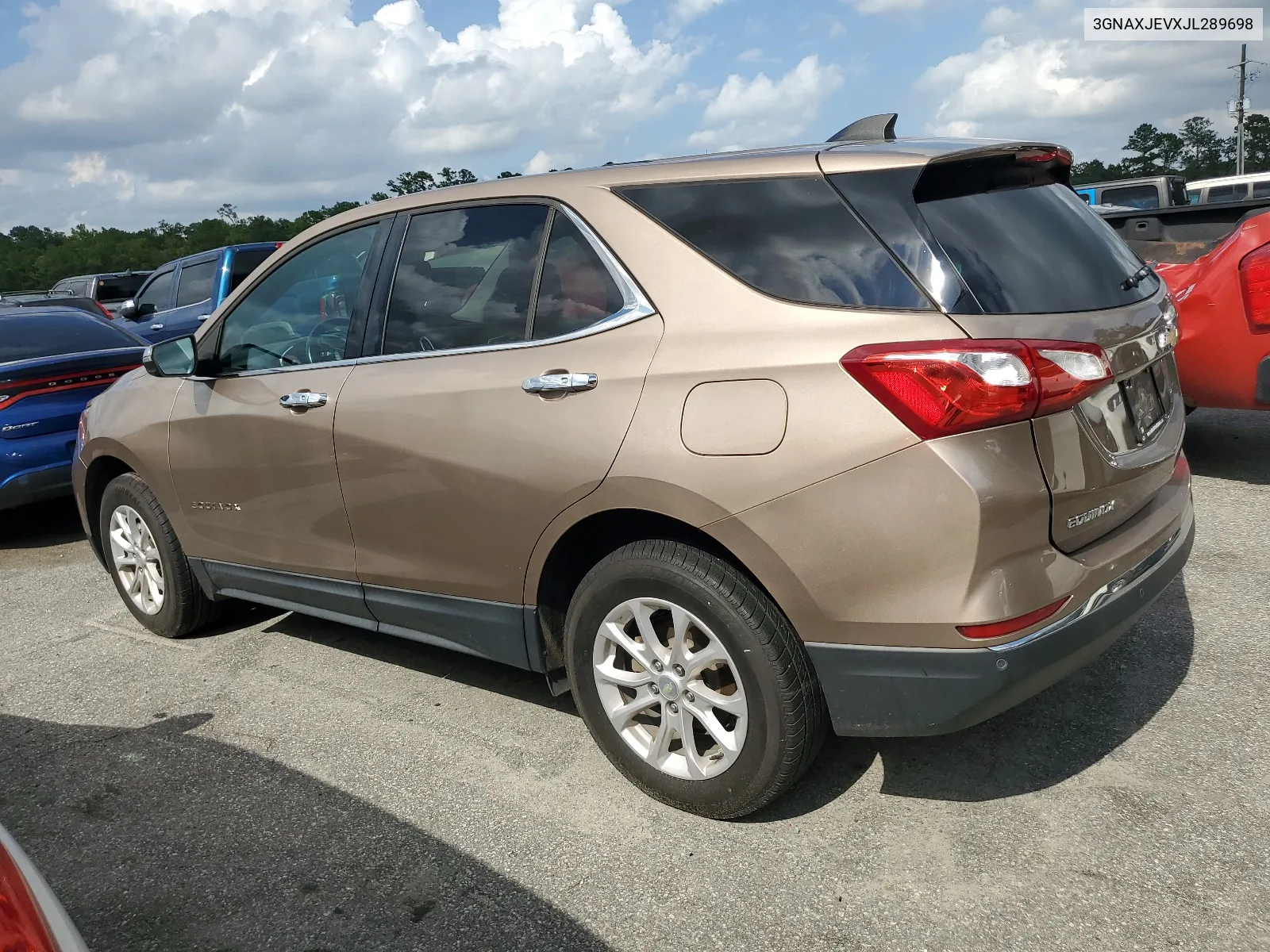 2018 Chevrolet Equinox Lt VIN: 3GNAXJEVXJL289698 Lot: 68454154