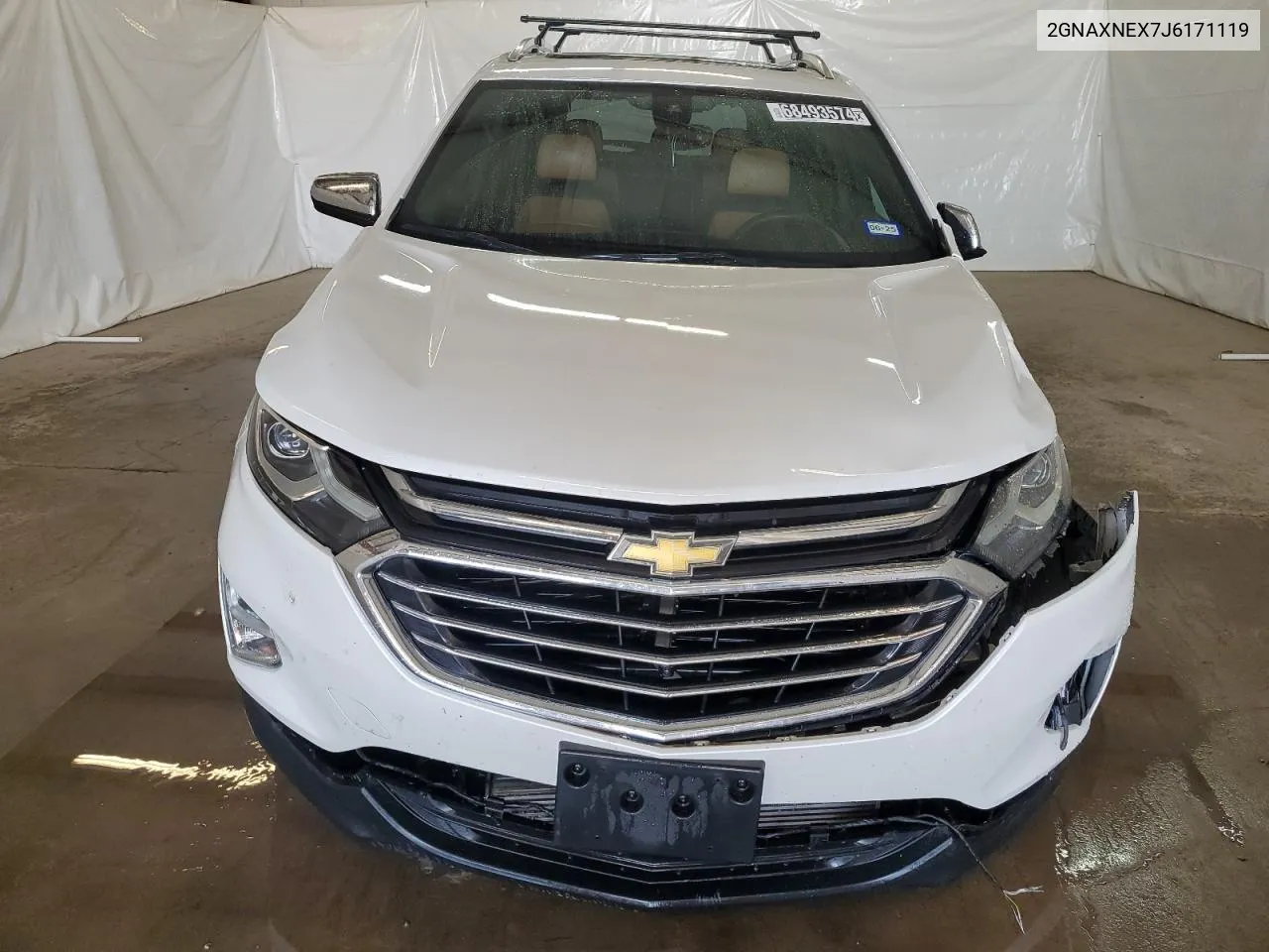 2018 Chevrolet Equinox Premier VIN: 2GNAXNEX7J6171119 Lot: 68493574