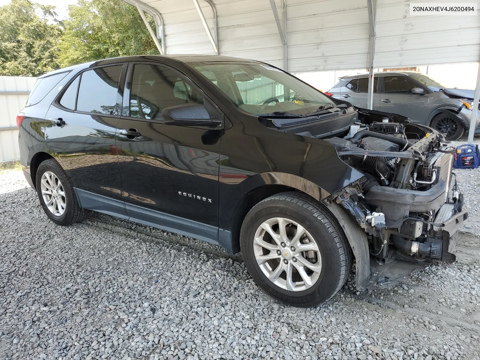 2018 Chevrolet Equinox Ls VIN: 2GNAXHEV4J6200494 Lot: 68499954