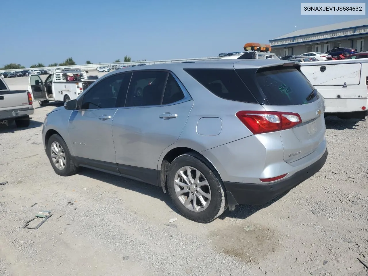 2018 Chevrolet Equinox Lt VIN: 3GNAXJEV1JS584632 Lot: 68550194