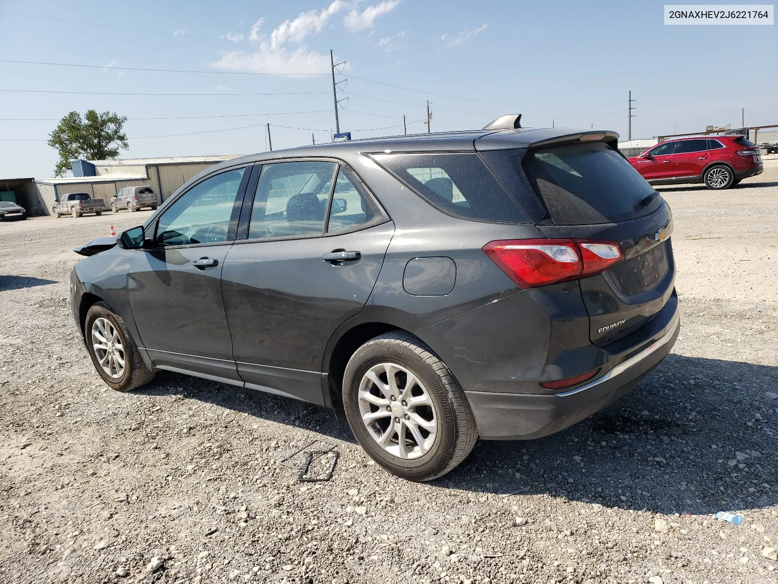 2018 Chevrolet Equinox Ls VIN: 2GNAXHEV2J6221764 Lot: 68633384