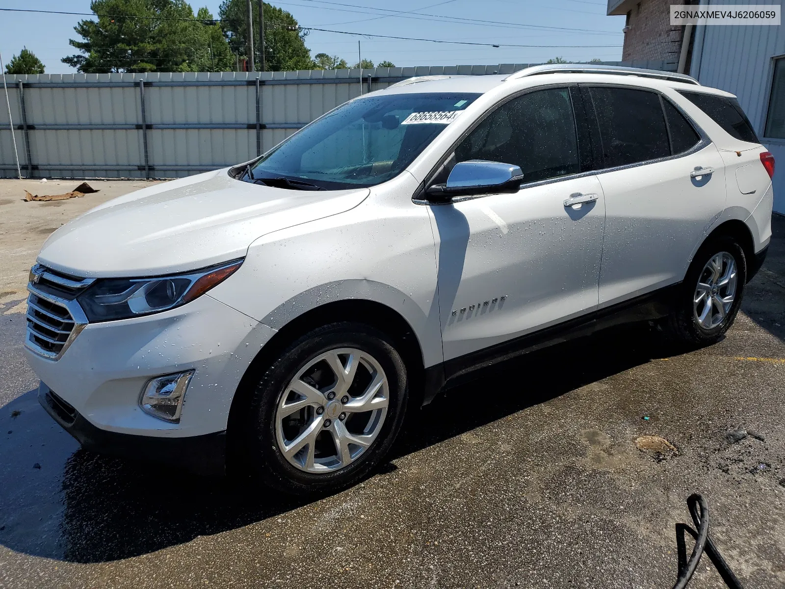 2018 Chevrolet Equinox Premier VIN: 2GNAXMEV4J6206059 Lot: 68658564