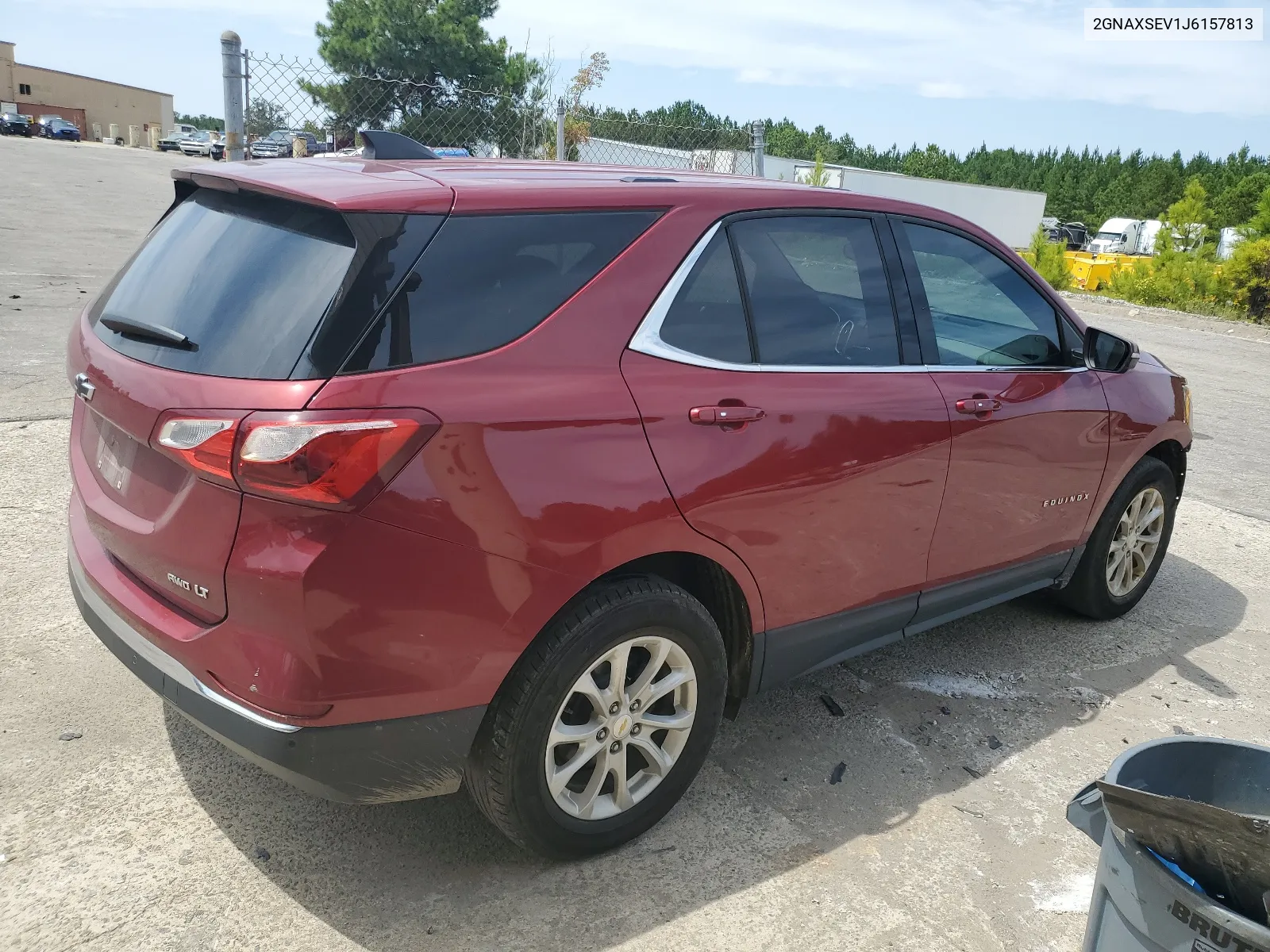 2018 Chevrolet Equinox Lt VIN: 2GNAXSEV1J6157813 Lot: 68663544