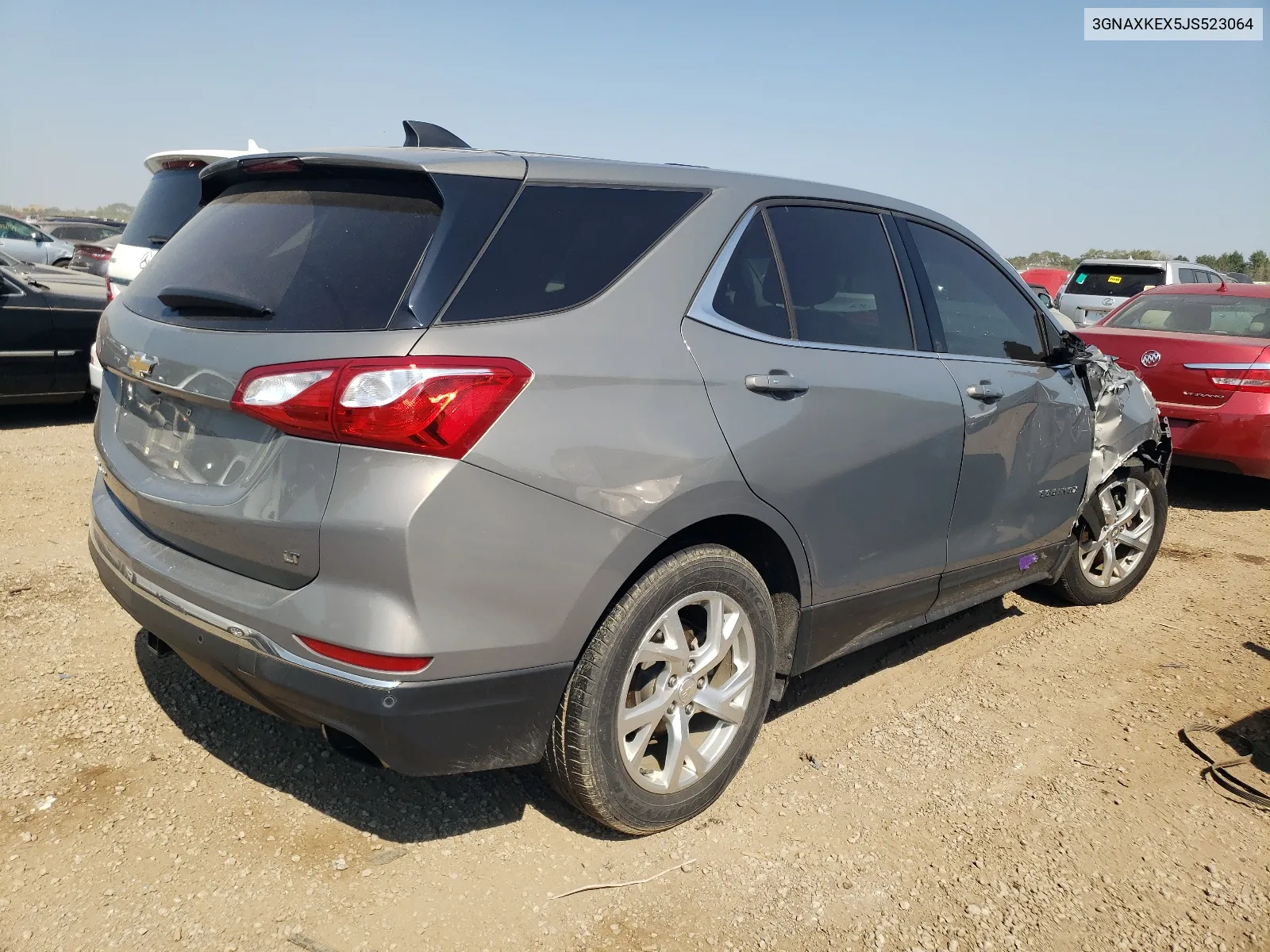 2018 Chevrolet Equinox Lt VIN: 3GNAXKEX5JS523064 Lot: 68691344