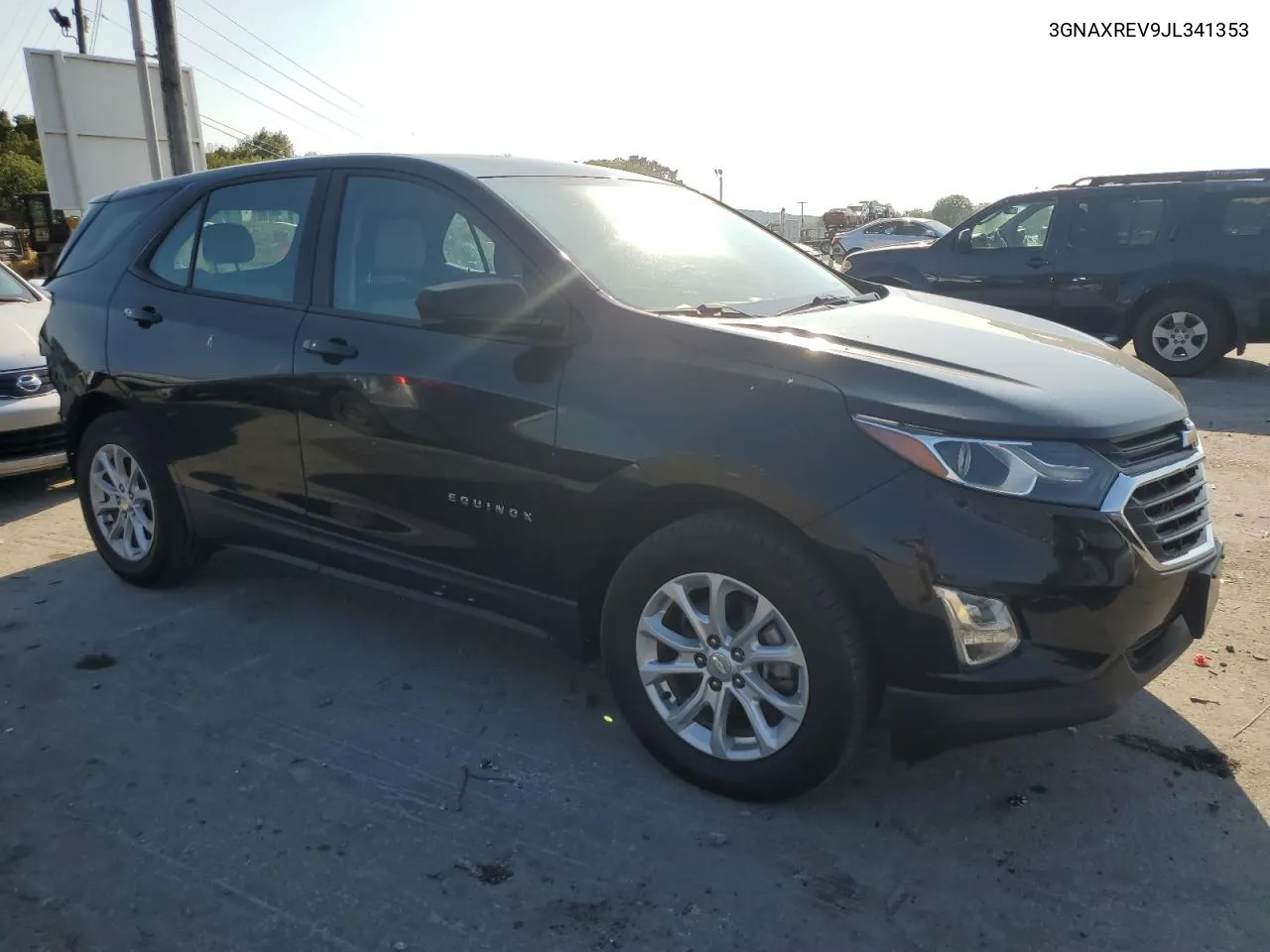 2018 Chevrolet Equinox Ls VIN: 3GNAXREV9JL341353 Lot: 68715314