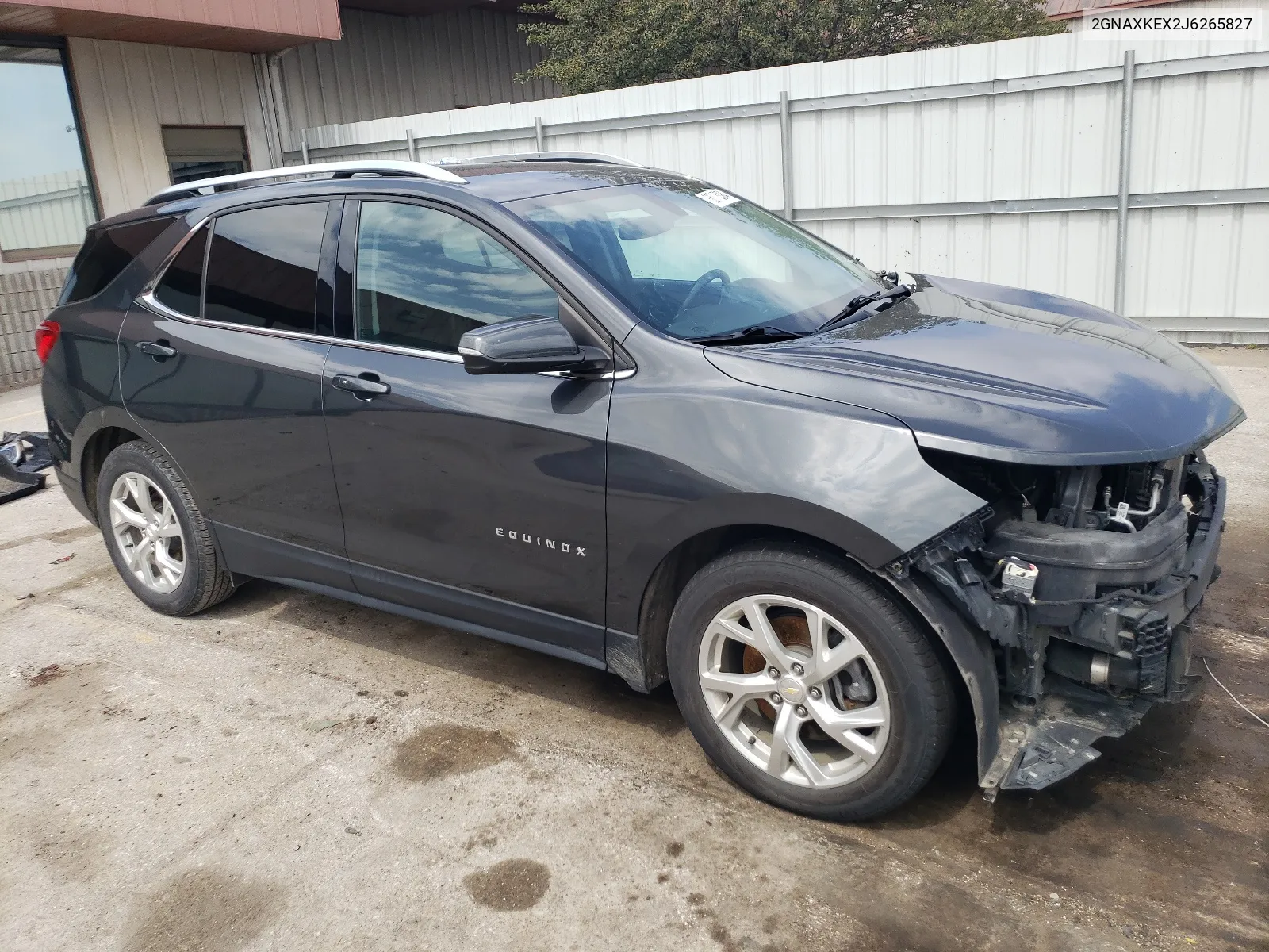 2018 Chevrolet Equinox Lt VIN: 2GNAXKEX2J6265827 Lot: 68715384