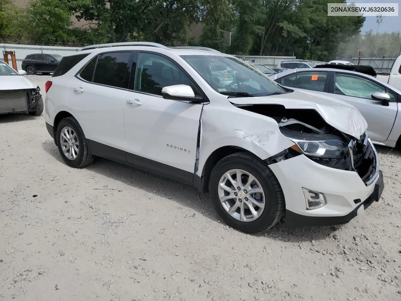 2018 Chevrolet Equinox Lt VIN: 2GNAXSEVXJ6320636 Lot: 68722264