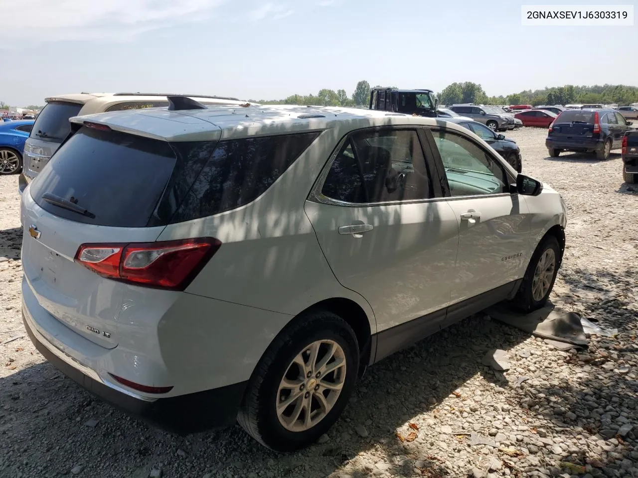 2018 Chevrolet Equinox Lt VIN: 2GNAXSEV1J6303319 Lot: 68831244