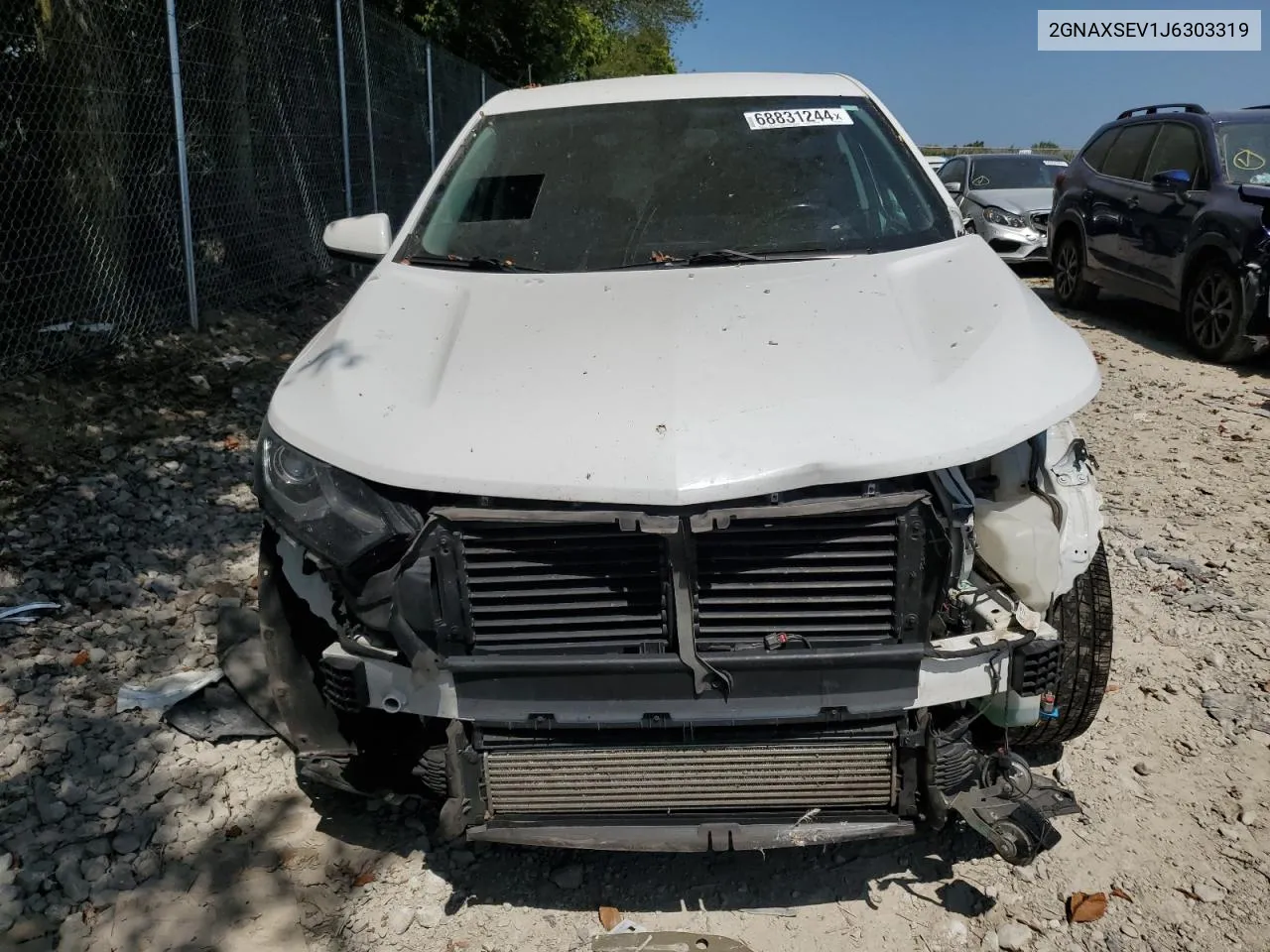 2018 Chevrolet Equinox Lt VIN: 2GNAXSEV1J6303319 Lot: 68831244