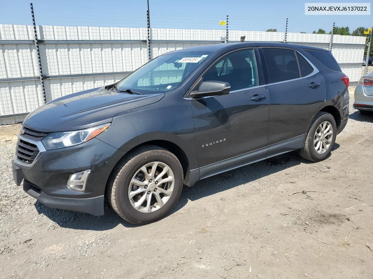 2018 Chevrolet Equinox Lt VIN: 2GNAXJEVXJ6137022 Lot: 68894084