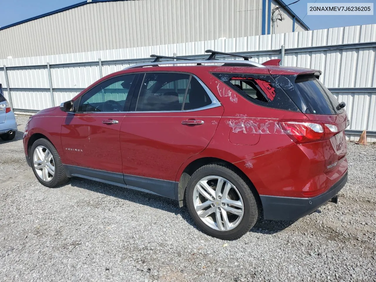 2018 Chevrolet Equinox Premier VIN: 2GNAXMEV7J6236205 Lot: 68907004